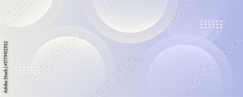 minimalist banner background yellow and soft purple gradations with circle shape colorful.