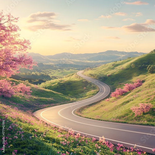Fototapeta Road