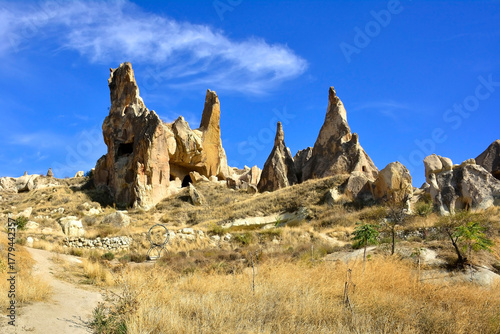 Sunset in Göreme National Park and the Rock Sites of Cappadocia, Turkey