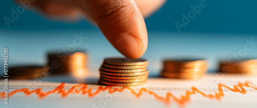 Coin stacking in the financial context