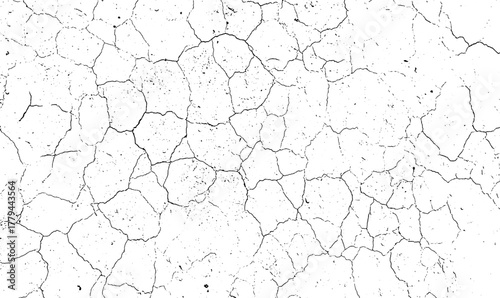 Grungy old wall texture with peeling paint and cracked surface pattern, grunge wall texture