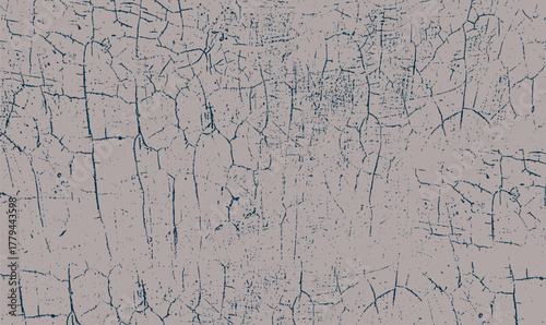 Old cracked grunge black and white paint texture wall surface background, texture of the old wall
