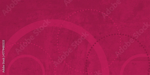 Red abstract background with red circle rings in faded distressed vintage grunge texture design. red grunge background art design pattern. This design are used for wallpaper ,poster, Chalkboard.