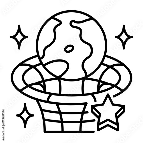 This Relativity Theory icon is suitable for Science.