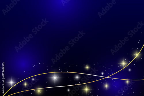 紺色の高級感のある背景