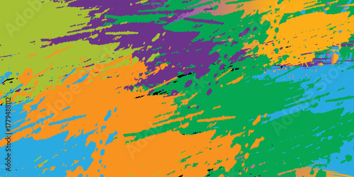 Colorful Abstract Modern Grunge Background. Vector. eps 10