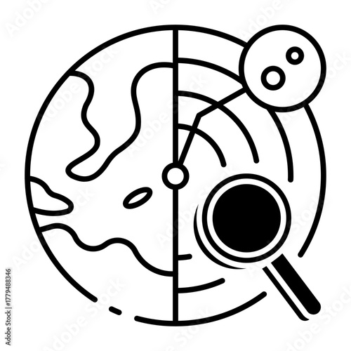 This Earth Science icon is suitable for Science.