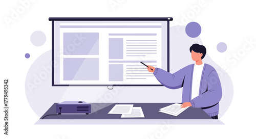 Business Presentation: A Modern Approach to Conveying Information About Concepts