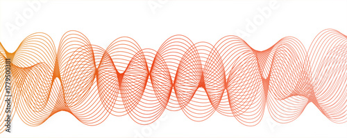 Abstract colorful modern stream wave line transparent background. Business curve lines in transparent background. Digital frequency track equalizer. Vector illustration, Wavy stylized it make using .
