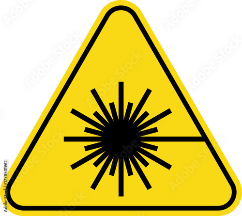 Hazard danger vector signs set. Radiation sign, High voltage sign, Exclamation point, Biohazard sign, Gas flame sign, Toxic sign, Laser, CO2, Magnet, Low temperature, EX. Road, Caution warning danger