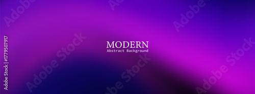 Elegant neon fluid art with rich purple, magenta, and blue tones swirling in motion. Perfect vibrant gradient texture for web, print, or digital media design.