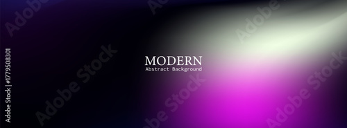 Elegant neon fluid art with rich purple, magenta, and blue tones swirling in motion. Perfect vibrant gradient texture for web, print, or digital media design.