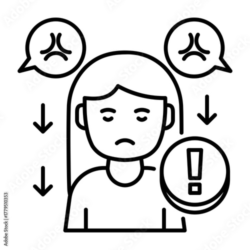 This Stigma icon is suitable for Poverty.