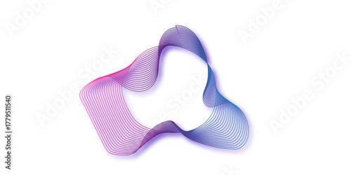  Liquid dynamic waves with gradient red and orange colors. wavy circle blue and purple frame background dynamic waveform. 