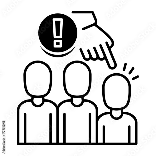 This Racism icon is suitable for Poverty.