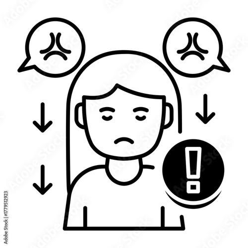 This Stigma icon is suitable for Poverty.