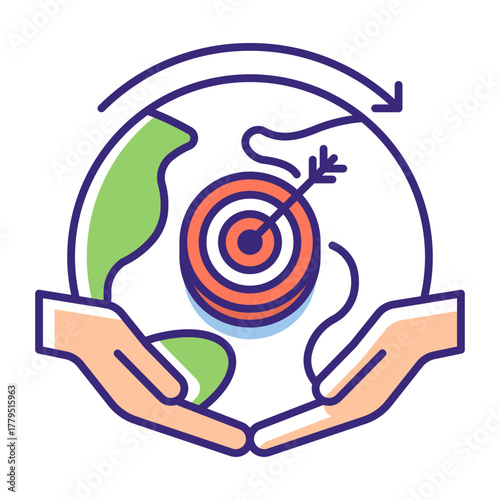 This Sustainable Development Goals (SDGs) icon is suitable for Poverty.