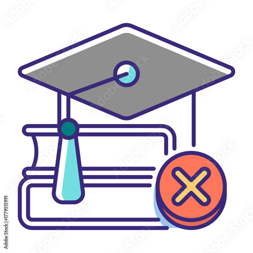 This Uneducated icon is suitable for Poverty.