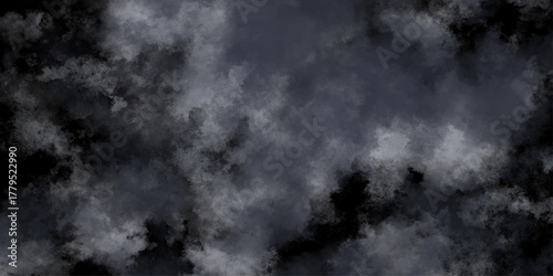 Abstract dark gray smoke cloud texture background. Light grey textured background high resolution image with copy space	