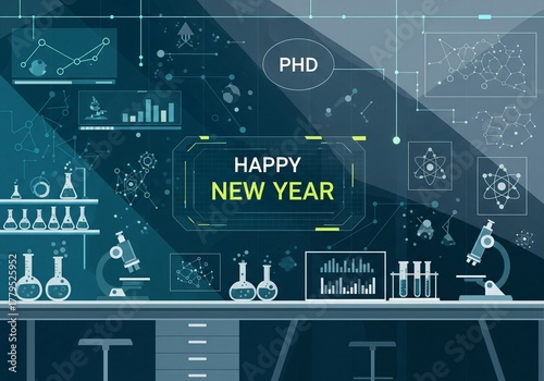 Happy New Year Hanging red Christmas bauble balls with realistic gold 3d numbers 2024 and snowflakes. Watch with Roman numeral and countdown midnight, eve for New Year. Merry Christmas. Vector.