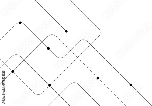 high tech communication network background with abstract digital connections and futuristic technology pattern