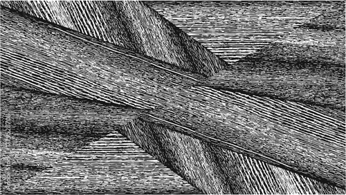 distressed line shape grunge texture with uneven strokes for vintage overlay and graphic artwork