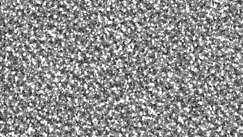 Shiny silver glitter texture background for luxury and festive design