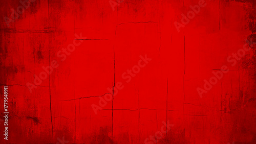 Red textured concrete grunge wall background. 