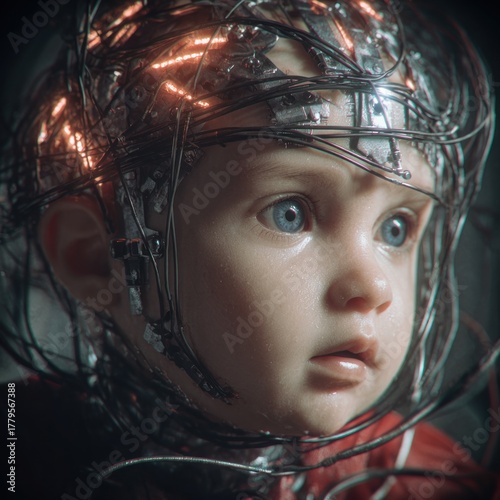 Intriguing AI Baby with Neural Interface - A Glimpse into the Future.