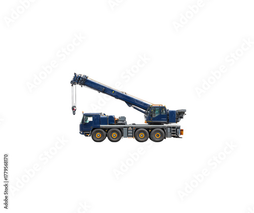 dump truck isolated on white