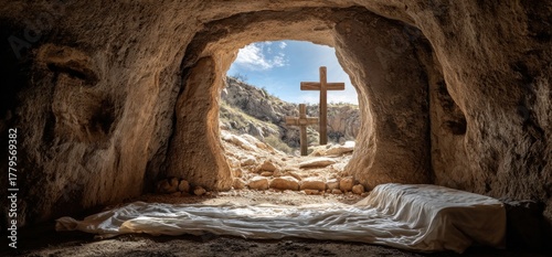 The Empty Tomb - A Symbol of Hope and Resurrection.