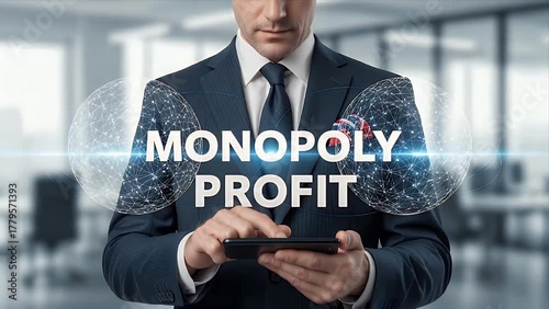 Corporate Leader Plans Digital Profit Strategy on Phone