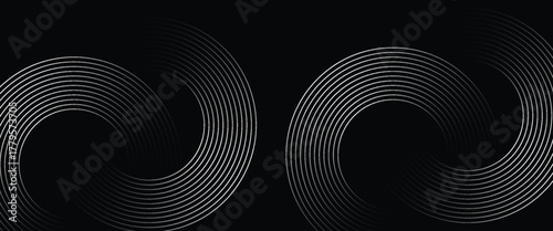 Abstract Particle Technology Background Design. Abstract wave moving point flow particles, high tech background design for brochure, flyer, magazine, business card, banner. Vector