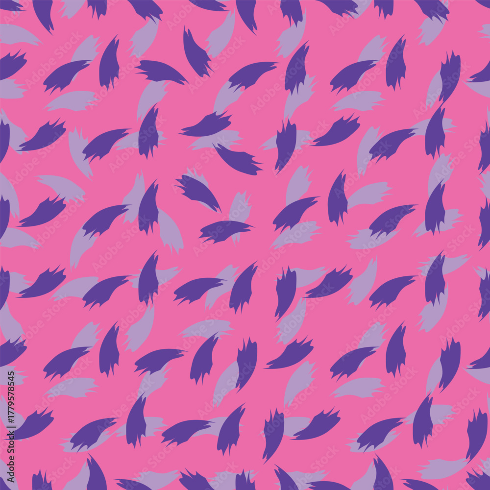 Naklejka premium vector seamless pattern with feathers