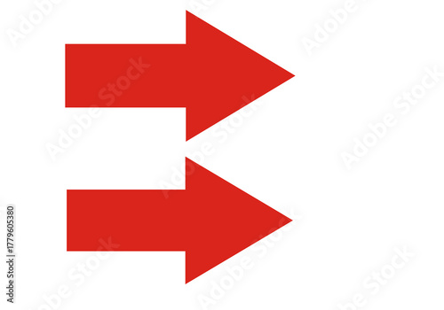 
Red arrow icons set. Vector illustration.illustration curved arrow icons.Arrow sign icon set.