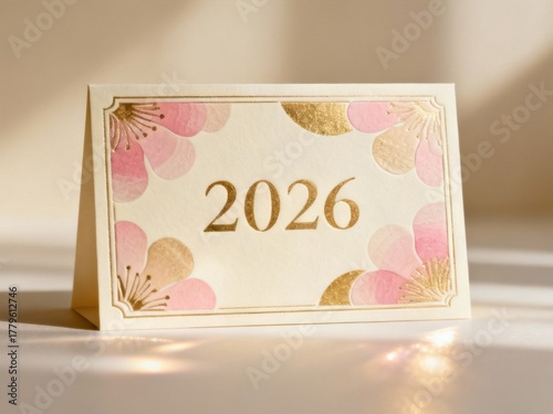 2026 Christmas greeting card design