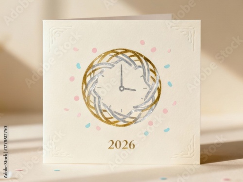 2026 Christmas greeting card design