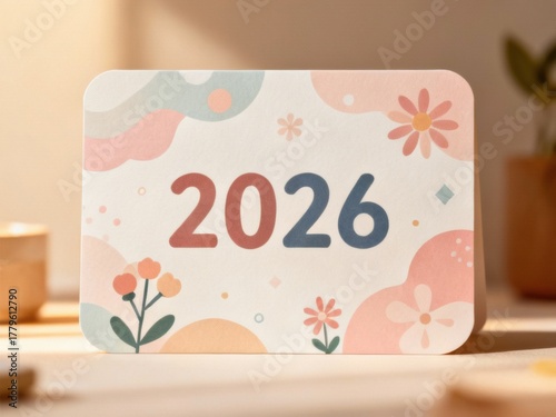 2026 Christmas greeting card design
