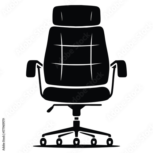 Isolated vector illustration of chair icon perfect for furniture design home interior decoration or minimalist creative artwork themed concept