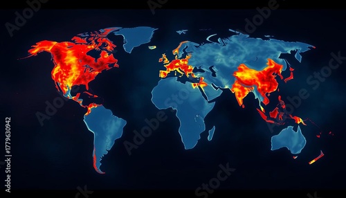 A world map highlighting areas of conflict with varying intensity levels,  country,  politics