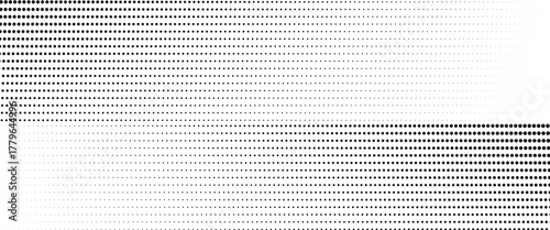 Basic halftone dots effect in black and white color. Halftone effect. Dot halftone. Black white halftone.Background with monochrome dotted texture. eps10
