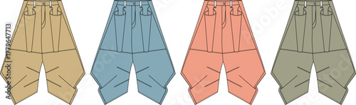 Fashionable Trousers Lineup Stylish and Contemporary Apparel Designs