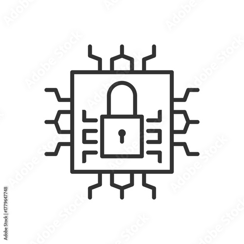 Lock Chip Icon