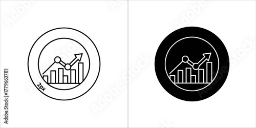 Business chart analysis and growth