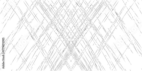 Scratched and Cracked Grunge Urban Background Texture Vector. Dust Overlay Distress Grainy Grungy Effect. Distressed Backdrop Vector Illustration. Isolated Black on White Background. EPS 10.