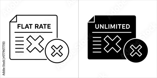 Flat rate and unlimited plan cancellation