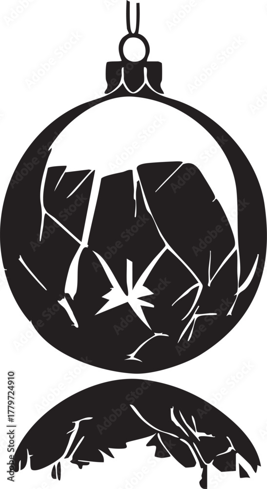 Obraz premium vector illustration of a silhouette of a bird