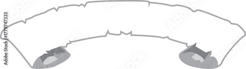 Old Scroll Paper Banner