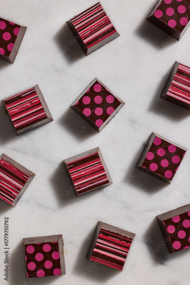 Fototapeta premium Chocolate Caramels