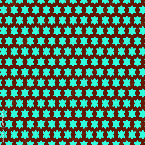 Decorative seamless pattern for textile and background